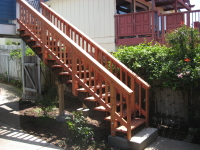 Grover Beach Stairs Install